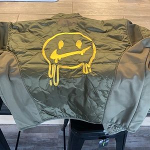 Nike Mens Peace Love Basketball Grateful Dead Puffer Jacket w/ Pins CK6857-222 L